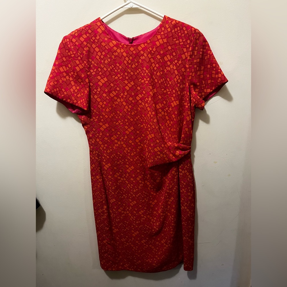Vintage David warren midi dress‎ sz 12 petite